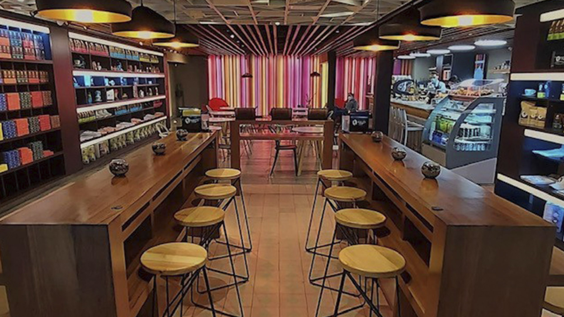 Coworking con aroma de café